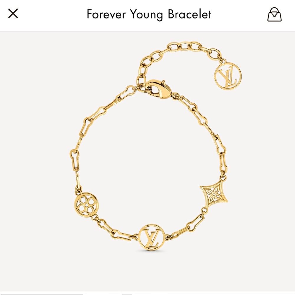 Louis Vuitton “Forever Young” Bracelet